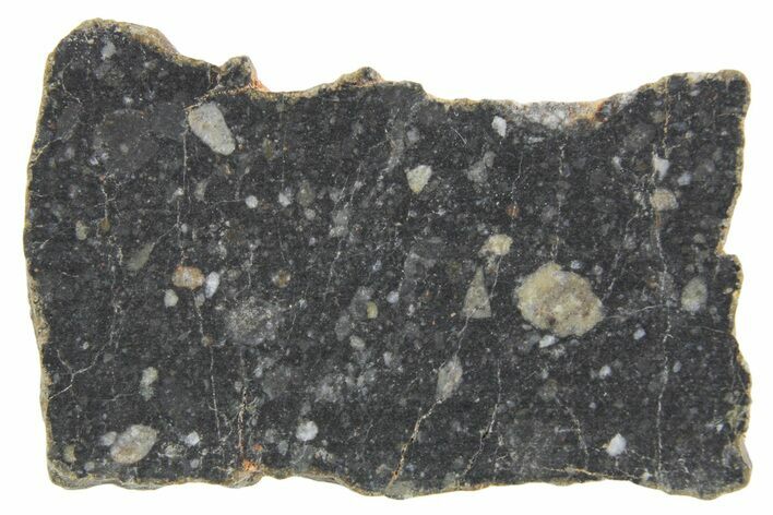 Polished Lunar Meteorite ( g) Slice - NWA #360272